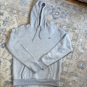 Hollister Light Gray Hoodie